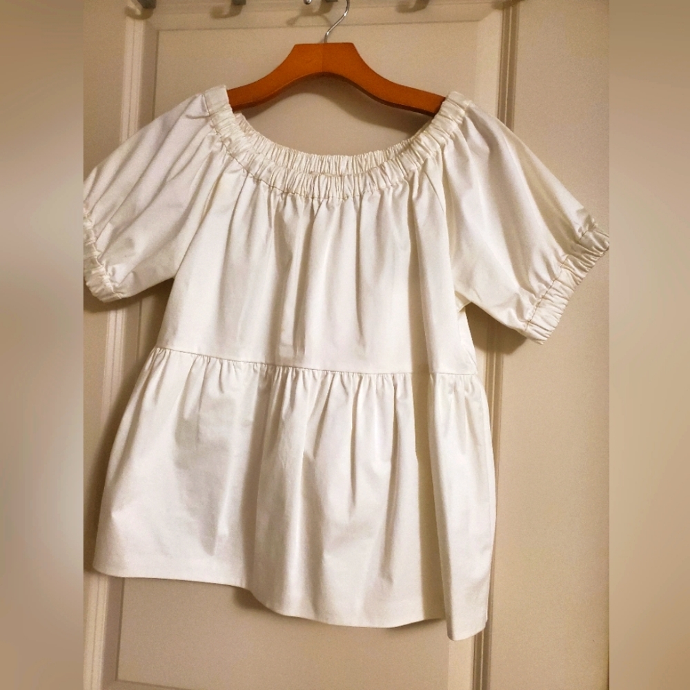 Kate Spade size 2 white shirt